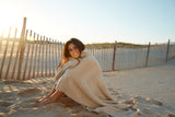 PURE CASHMERE CABLE BLANKET