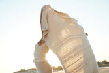 PURE CASHMERE CABLE BLANKET