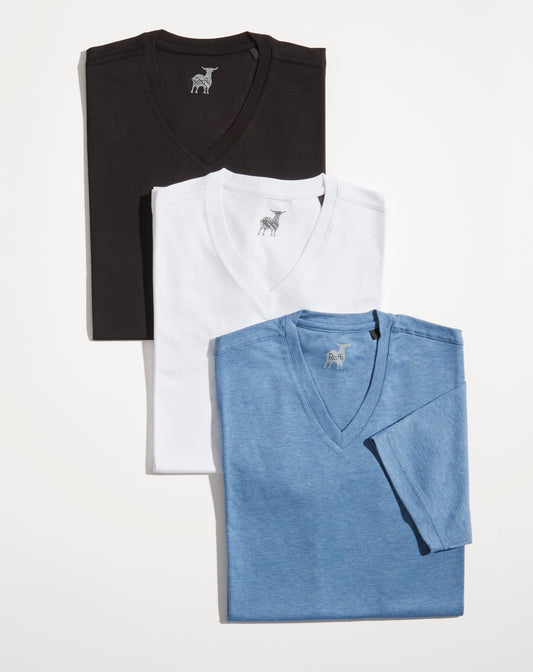 THE NOAH BUNDLE - BLACK/MARINE/WHITE
