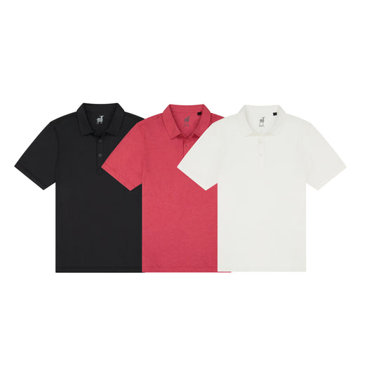 THE SHERWOOD BUNDLE - BLACK/BERRY/WHITE