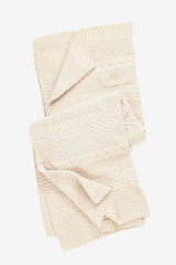 Pure Cashmere Cable Blanket